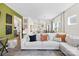 Stylish living room featuring a comfortable sofa, area rug, and decorative pillows at 2512 Andes Dr, Statesville, NC 28625