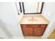 Bathroom vanity showcasing granite counters and vanity drawers at 8712 Soaring Eagle Ln, Waxhaw, NC 28173