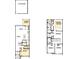 Layout shows spacious rooms, kitchen with an island and covered porch at 10202 Mamillion Dr, Huntersville, NC 28078