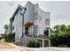 Striking modern home with a two-car garage and eye-catching architectural design at 1511 Waverly Ave, Charlotte, NC 28203