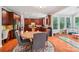 Open-concept: kitchen, dinette, and playroom at 15620 Glen Miro Dr, Huntersville, NC 28078