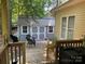 Backyard shed provides extra storage and complements the outdoor living space at 1713 Arbor Way, Albemarle, NC 28001