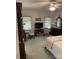 Traditional bedroom features neutral tones, ceiling fan, and classic furnishings at 1713 Arbor Way, Albemarle, NC 28001