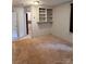 Finished basement with carpeting and storage cabinets at 2216 Helen Dr, Gastonia, NC 28054