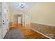 Bright foyer showcasing hardwood floors and light-colored walls, creating a welcoming atmosphere at 229 Campsite Rd, Rock Hill, SC 29732