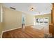 Open-concept living area featuring hardwood floors and ample natural light at 229 Campsite Rd, Rock Hill, SC 29732