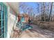 Inviting deck with lounge chairs, barbecue grill, and exterior view at 251 Gleneagles E Rd, Statesville, NC 28625