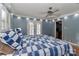 Bedroom with ensuite bathroom access, natural light, and recessed lighting at 251 Gleneagles E Rd, Statesville, NC 28625