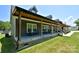 Long covered front porch with rocking chairs, offering a relaxing outdoor space at 265 St Matthews Church Rd, Salisbury, NC 28146