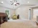 Large bonus room with carpet, a vaulted ceiling, and a private bathroom entrance at 4090 Sunset Dr, Rock Hill, SC 29732