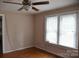 Bedroom featuring hardwood floors and plenty of natural light at 4143 E Maiden Rd, Maiden, NC 28650