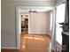 Inviting living room with hardwood floors, and lots of natural light at 4143 E Maiden Rd, Maiden, NC 28650