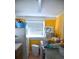Functional utility room or laundry room with a window, appliances and good storage at 4143 E Maiden Rd, Maiden, NC 28650
