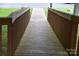 Covered wooden walkway leading to the house, offering shelter and charm at 4143 E Maiden Rd, Maiden, NC 28650
