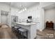 Well-equipped kitchen features granite countertops, stainless steel appliances, and custom cabinets at 4210 Holly Ne Cir, Conover, NC 28613