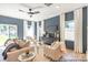 Cozy living area featuring stylish decor, comfortable seating and neutral tones at 622 Station St # 48, Clover, SC 29710