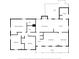 Floor plan showing the layout of the bedrooms, kitchen, living room, and other key spaces at 9334 New Towne Dr, Matthews, NC 28105