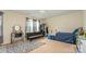 Bedroom with a bed, clothing rack, area rug, desk and a chair at 1216 Catawba Run, Lowell, NC 28098