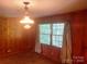 Rustic living room with vintage light fixture at 1834 Sharonwood Ln, Rock Hill, SC 29732