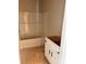 Bathroom showcasing a shower and tub combination alongside a vanity with cabinets underneath at 3506 14Th Sw Ave, Hickory, NC 28602
