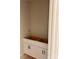 A bathroom features a modern white vanity providing stylish storage at 3506 14Th Sw Ave, Hickory, NC 28602