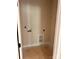 Bright laundry room with hookups ready for washer and dryer at 3506 14Th Sw Ave, Hickory, NC 28602
