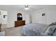 Bedroom showcasing carpet, closet, and well-lit space at 4121 Dover St, Claremont, NC 28610