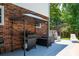 Outdoor grilling station on a wooden deck offers the ideal setup for entertaining and outdoor cooking at 4121 Dover St, Claremont, NC 28610