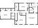 Detailed floor plan showcasing the layout of the home's second floor at 8510 Glade Ct, Huntersville, NC 28078