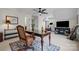 Spacious home office featuring a large desk, comfortable chair, and ample space for productivity at 958 Skywater Dr, Fort Mill, SC 29715