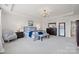 Large main bedroom with tray ceilings, neutral decor, and ensuite bathroom at 958 Skywater Dr, Fort Mill, SC 29715