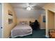 Inviting bedroom with a desk and bed, perfect for relaxation and productivity at 135 Primrose Dr, Salisbury, NC 28147