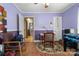 Versatile bedroom with hardwood floors, an accent rug, and a walk in closet at 1920 E Nc Hwy 24/27 None, Biscoe, NC 27209