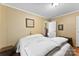 Bedroom with a comfy bed and matching decor at 223 Green Meadows Dr, Kings Mountain, NC 28086