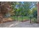 View of the backyard showing a fenced yard, storage shed, and a playground at 2358 Sparrow Dr, Rock Hill, SC 29732