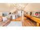 Spacious bonus room with a bar, game area, and comfortable seating, perfect for relaxation at 2455 Talbot Ct, Sherrills Ford, NC 28673