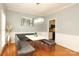 Inviting breakfast nook with natural light and stylish decor at 3015 Rochester Ct, Monroe, NC 28110