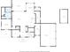The first-floor plan displays a spacious layout with a great room, kitchen, office, and 3-car garage at 4208 Antioch Church Rd # 1, Weddington, NC 28104