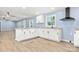 Open kitchen features white cabinets, granite countertops and modern stainless steel appliances at 4351 Saluda Rd, Rock Hill, SC 29730