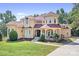 Elegant two-story home boasting a charming facade, manicured lawn and symmetrical design at 149 Vista Bluff Ln, Mooresville, NC 28117