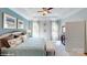 Well decorated, light-filled bedroom with tray ceilings and a relaxing vibe at 152 Asmodean Ln, Troutman, NC 28166