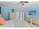 Bedroom featuring plush carpet, a neutral paint color, and multiple windows at 18800 Boundary Oaks Ct, Davidson, NC 28036