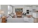 Bright, open-concept living room featuring stylish furnishings and contemporary decor that exudes warmth and comfort at 9212 Delancey Ln # 63, Concord, NC 28027