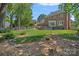 Expansive backyard with lush greenery and patio, perfect for outdoor entertaining and relaxation at 10500 Kilmory Ter, Charlotte, NC 28210