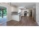 Open kitchen featuring white cabinets, granite countertops, and stainless steel appliances at 1782 Oakdale Rd, Rock Hill, SC 29730