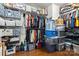 Walk-in closet with built-in shelving and lots of storage space at 2010 Brightflower Ln, York, SC 29745
