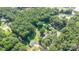 A beautiful residential area filled with lush greenery, well-maintained homes, and a peaceful neighborhood atmosphere captured from above at 6616 Woodlawn Ln, Indian Trail, NC 28079