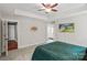 The main bedroom features a television, an ensuite bath, and neutral color tones at 1774 Timmons Marie Ln, Lincolnton, NC 28092