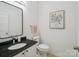Bathroom with vanity and granite countertops at 2656 Polo Club Blvd, Matthews, NC 28105