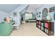 Spacious bedroom features a desk, bookshelf, a comfortable lounging area, and a neutral carpet at 8500 Peyton Randolph Dr, Charlotte, NC 28277